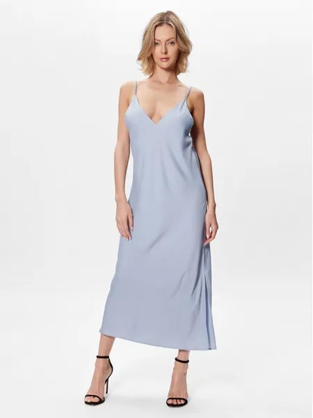 Коктейльное платье узкого кроя Calvin Klein, синий