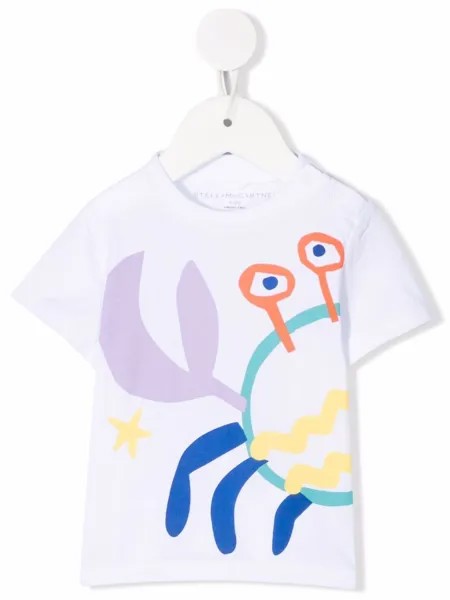 Stella McCartney Kids футболка с принтом