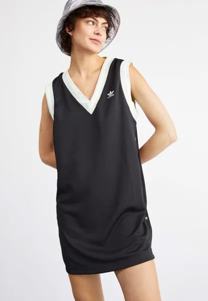 Платье из джерси adidas Originals ADIBREAK DRESS, черный