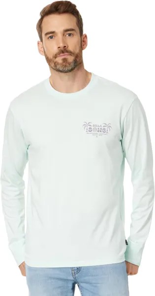 Футболка Billabong Lounge Long Sleeve Graphic Tee, цвет Seaglass