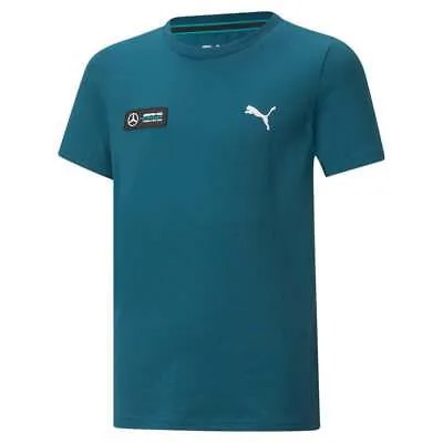 Футболка Puma Mapf1 Essentials с круглым вырезом и короткими рукавами для мальчиков, размер XS, повседневная