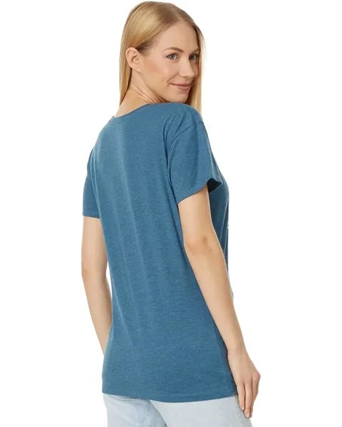 Футболка Ariat Amarillo T-Shirt, цвет Steel Blue Heather