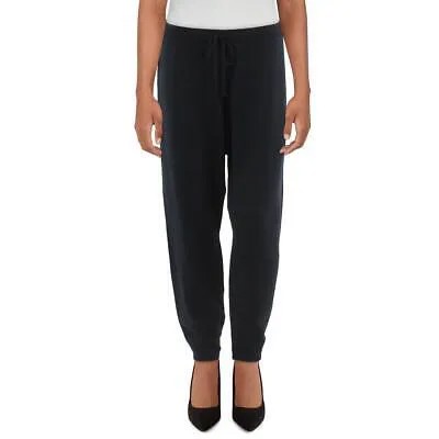 Женские черные удобные брюки-джоггеры Eileen Fisher, домашняя одежда Petites PL BHFO 4529