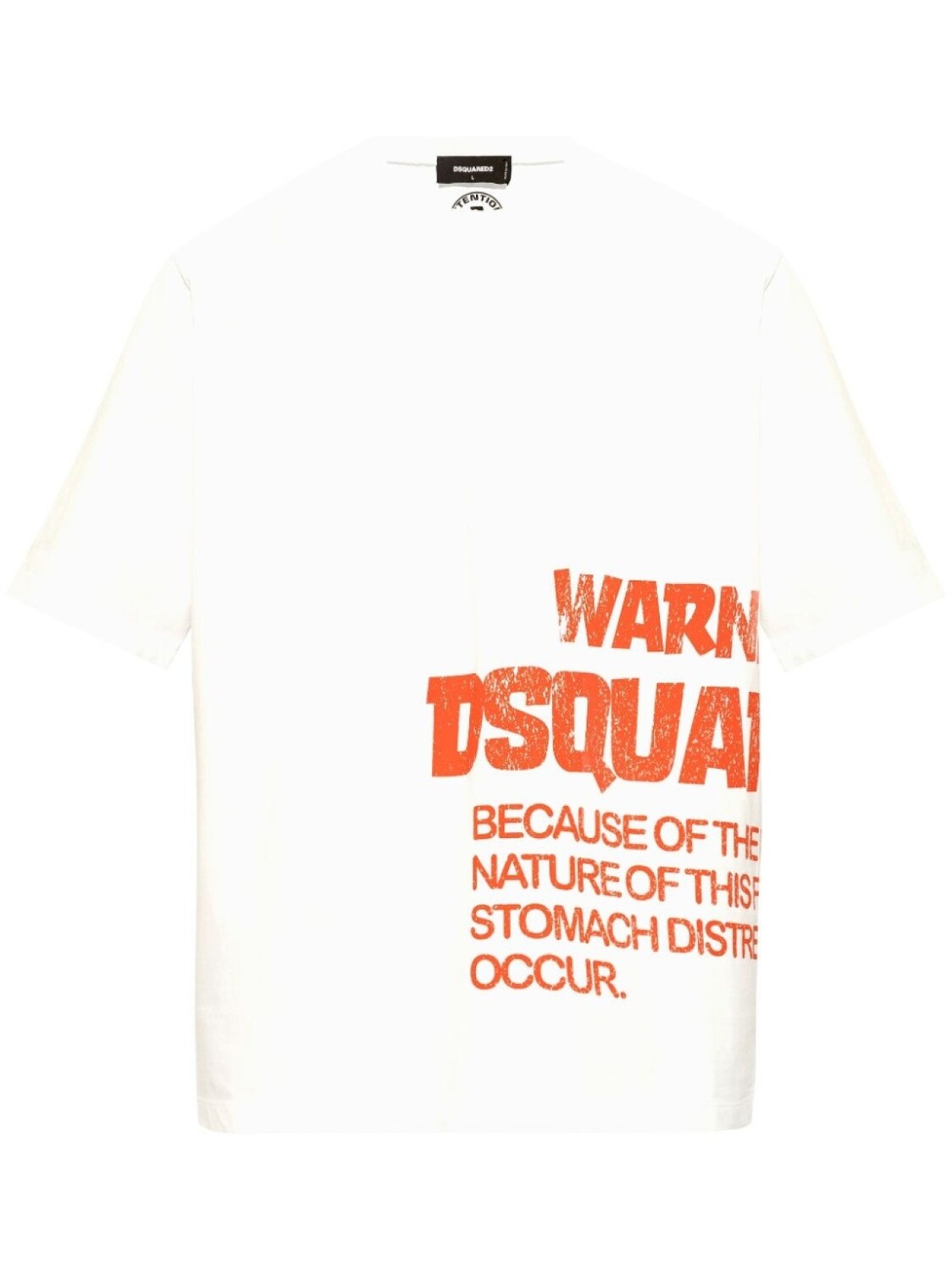 Dsquared2 футболка с логотипом, белый
