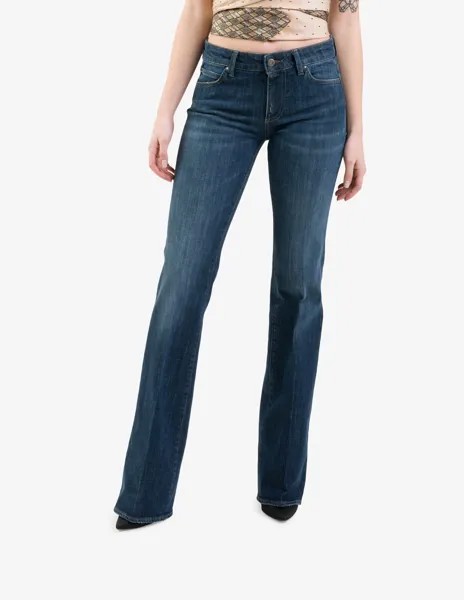 Расклешенные джинсы с обычной талией Cigala's, синий