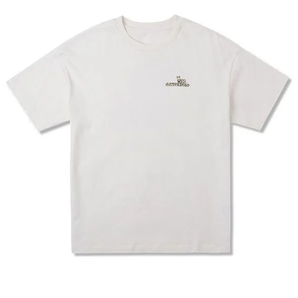 Кроссовки (WMNS) Converse Oversized Park Graphic T-Shirt 'Egret', цвет egret