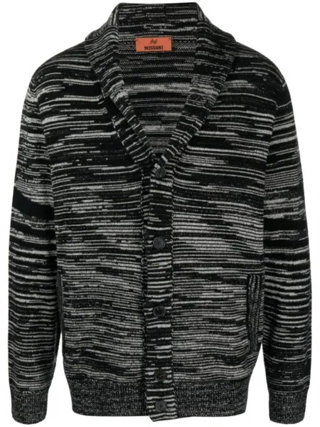 Missoni кашемировый кардиган в полоску, черный