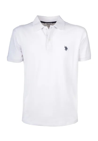 Рубашка-поло U.S. Polo Assn., цвет white