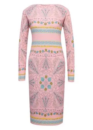 Платье из вискозы и шелка Emilio Pucci
