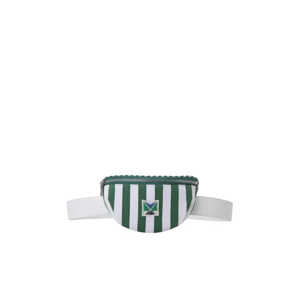 LUCKYMARCHE Signature Stripe Compact Belt Bag_QXBAX22511GRX