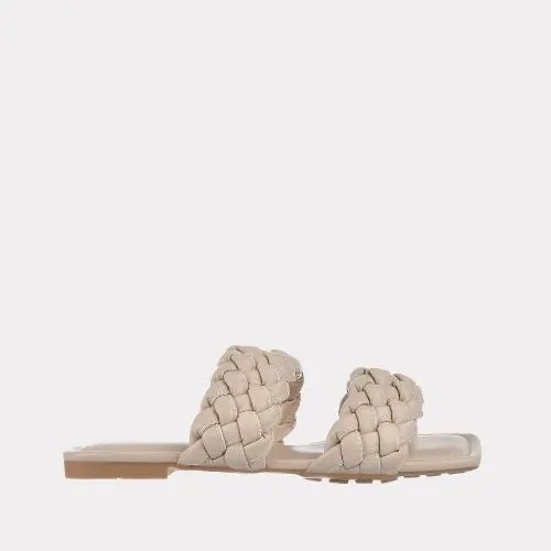 Сланцы женские Versiya shop SW515 бежевые 38 RU