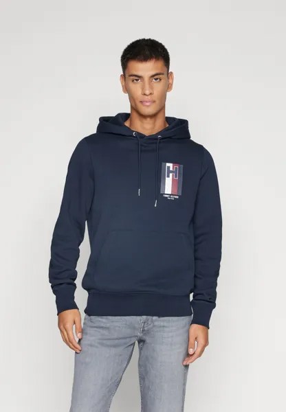 Толстовка EMBLEM HOODIE Tommy Hilfiger, цвет desert sky