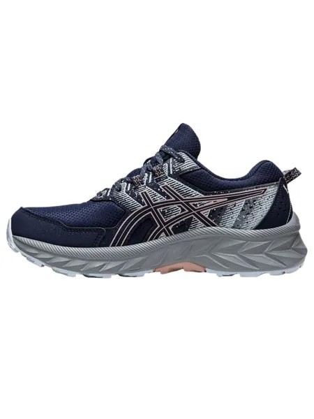 Кроссовки asics, цвет blau/rosa