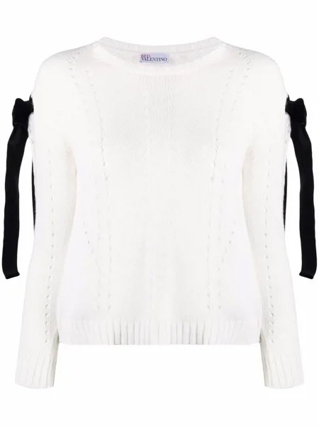 RED Valentino джемпер с бантами