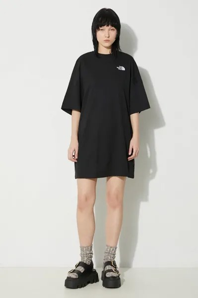 Платье-футболка оверсайз WS/S Essential The North Face, черный