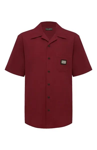 Хлопковая рубашка Dolce & Gabbana