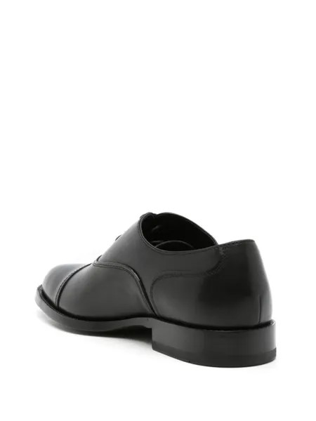 Tod's оксфорды с монограммой, черный