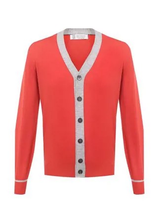 Кардиган из шерсти и кашемира Brunello Cucinelli