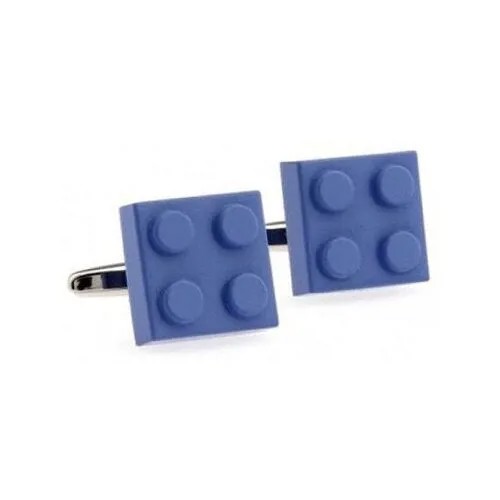 Запонки конструктор Lego (Лего) синие