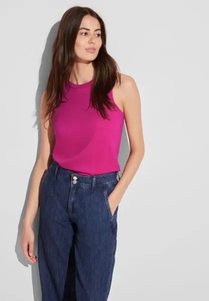 Майка STREET ONE с круглым вырезом, цвет Magnolia Pink