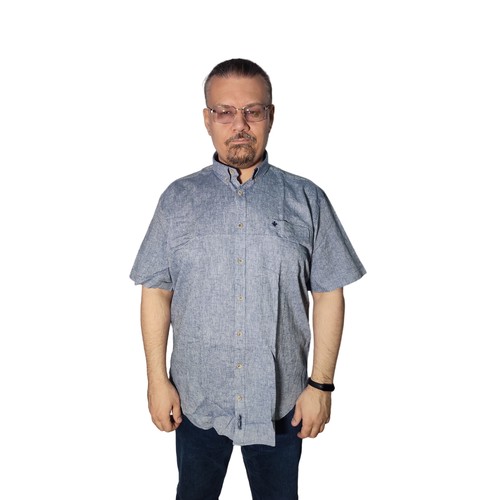 Рубашка Tonelli, размер 2XL, серый