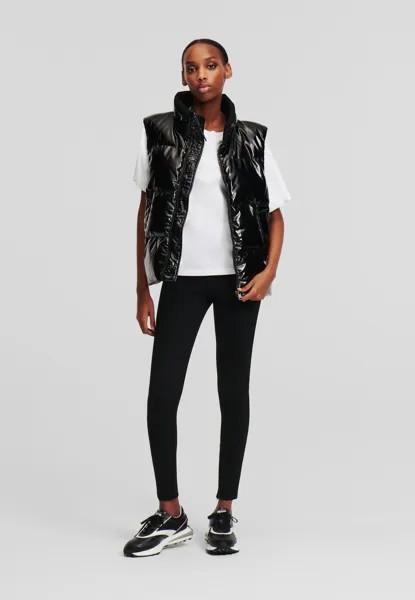 Жилет PUFFER GILET KARL LAGERFELD, черный