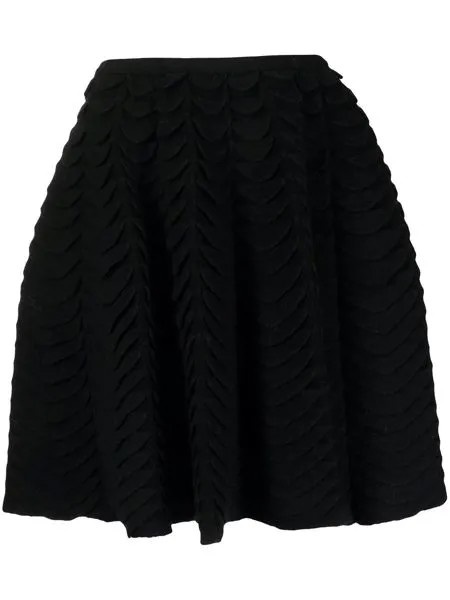 Alaïa Pre-Owned юбка мини с фестонами