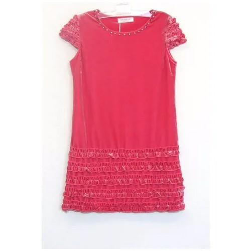 Платье, размер 30 (рост 110-116 см), цвет розовый 680971