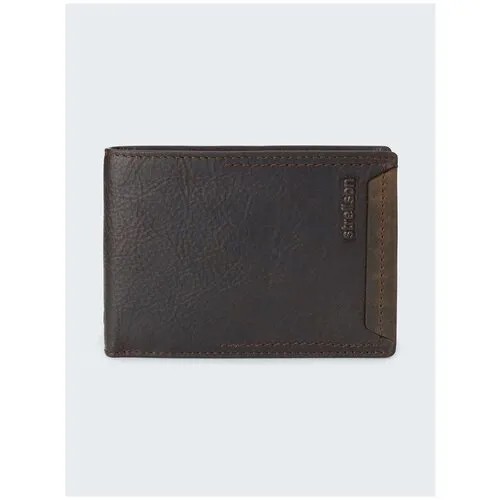 Мужской бумажник Strellson 4010002295/702, темно-коричневый