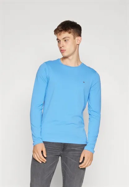 Футболка с длинными рукавами ФУТБОЛКА SLIM FIT LONG SLEEVE Tommy Hilfiger, синее заклинание