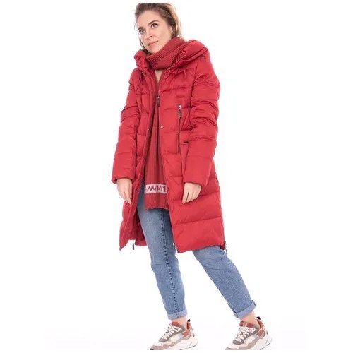 Куртка Lora Duvetti, размер 48, красный