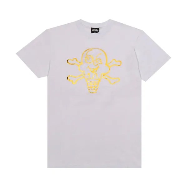 Футболка Icecream Metallic Short-Sleeve Tee 'White', белый