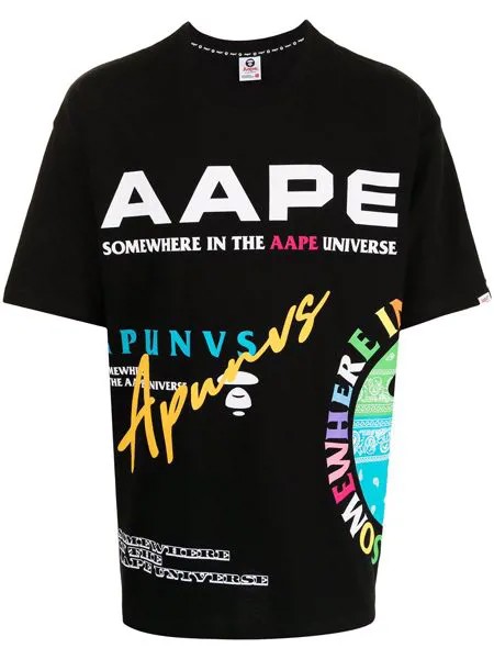 AAPE BY *A BATHING APE® футболка AAPE Universe