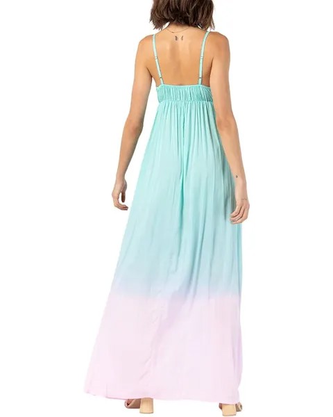 Платье Tiare Hawaii Gracie Maxi Dress, цвет Bermuda Rose Ombre