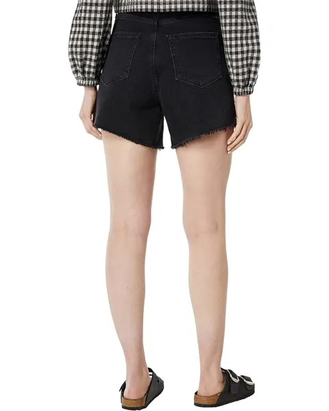 Шорты Paige High-Rise Noella Shorts Raw Hem in Night Dive, цвет Night Dive