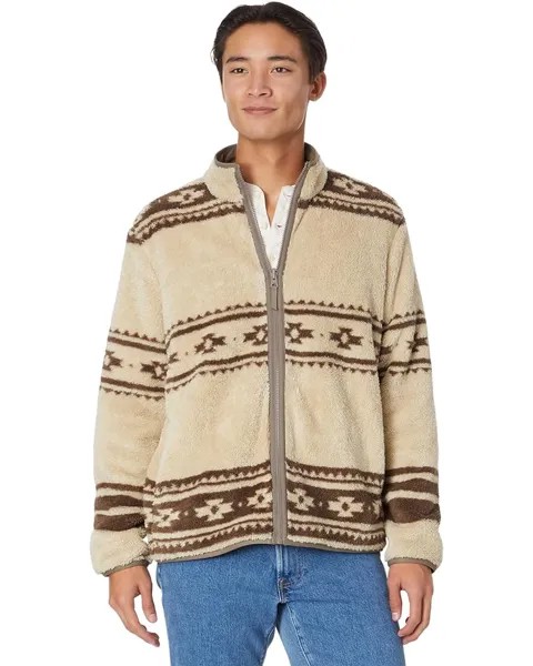 Куртка Faherty Steven Paul Jaud High Pile Fleece Reversible, цвет Sand Dune Thunderbird