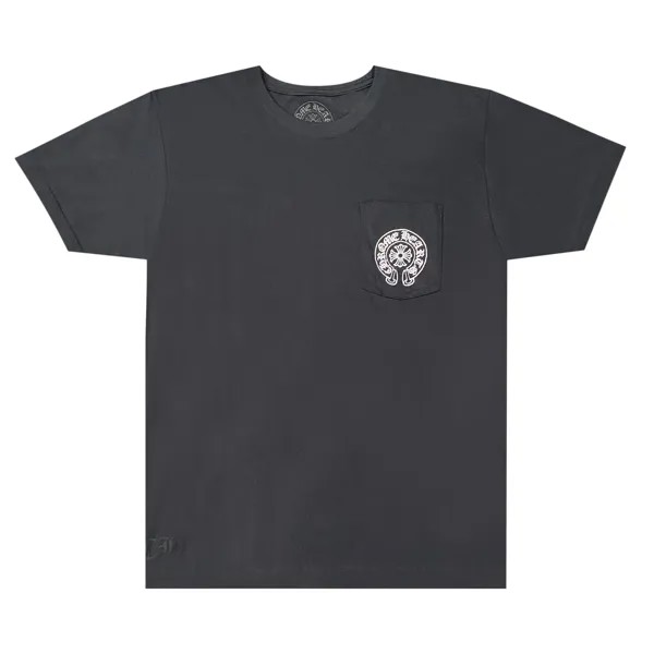 Футболка Chrome Hearts Los Angeles с подковой, черная