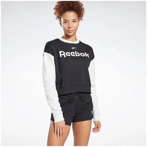 Джемпер Reebok Te Linearlogo Fashioncrew Черный L GI6926