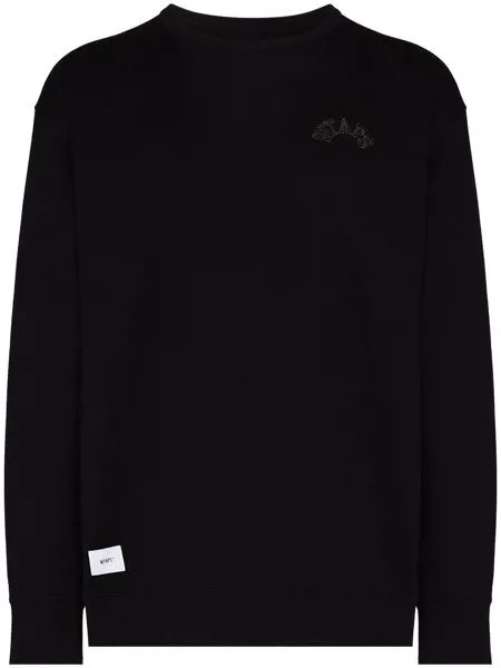 WTAPS джемпер с нашивкой-логотипом