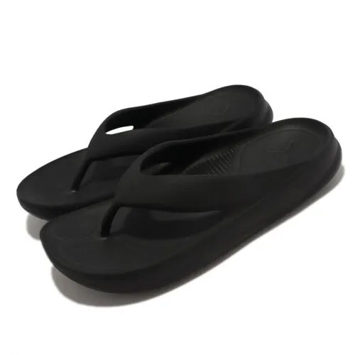 Puma Wave Flip Black Men Unisex Slip On Flip Flop Sandals Тапочки 383805-01