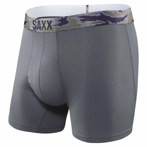 Боксеры SAXX Underwear Quest Fly, серый