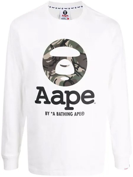 AAPE BY *A BATHING APE® футболка с логотипом