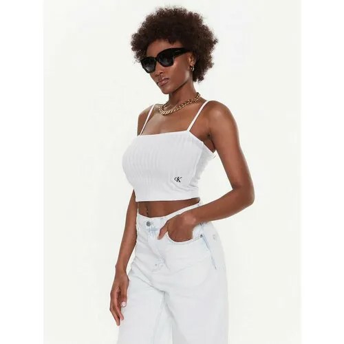Топ Calvin Klein Jeans, размер XL [INT], белый