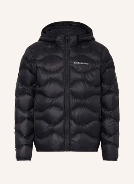 Легкий пуховик helium Peak Performance, черный