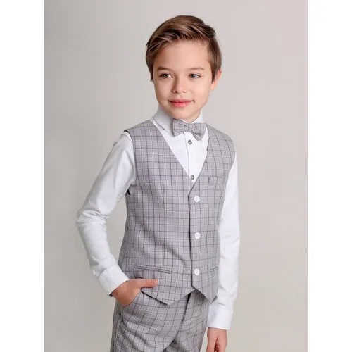 Костюм классический NINO kids, размер 116, серый