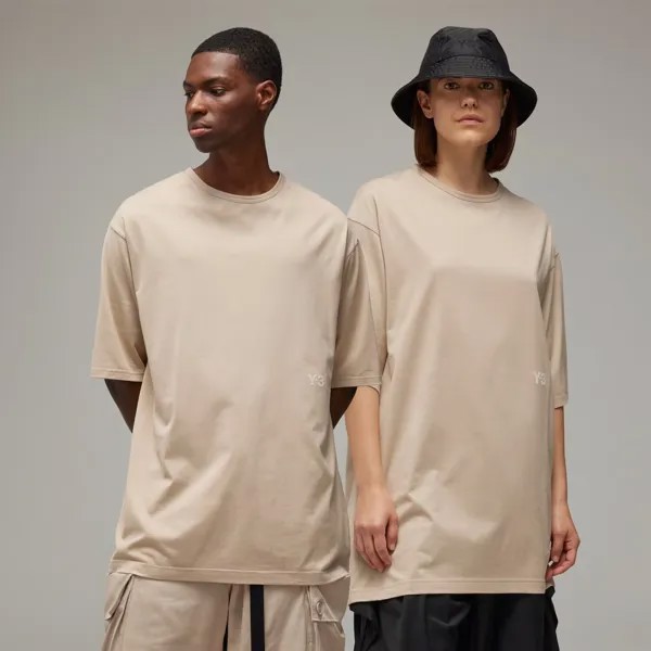 Свободная футболка с короткими рукавами Y-3 Adidas