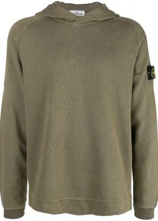 Stone Island long-sleeve hooded sweater
