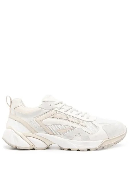 Кроссовки Skate с эффектом потертости MSGM, белый