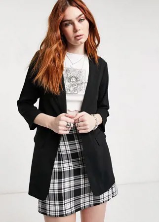 Черный строгий пиджак New Look-Черный цвет