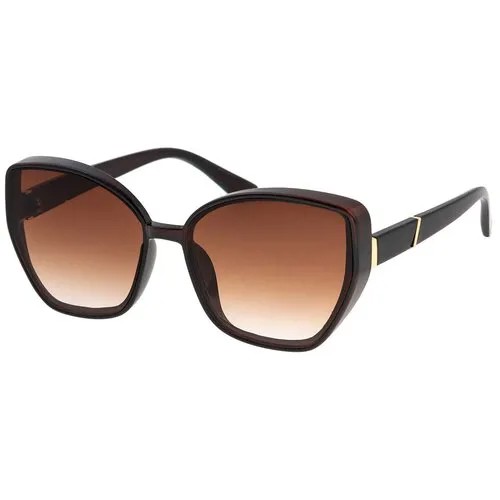 Солнцезащитные очки женские/Очки солнцезащитные женские/Солнечные очки женские/Очки солнечные женские/21kdgaer1202111c2vr коричневый/Vittorio Richi/Кошачий глаз/модные